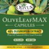 Presentación del extracto de hoja de olivo OliveLeafMAX frasco