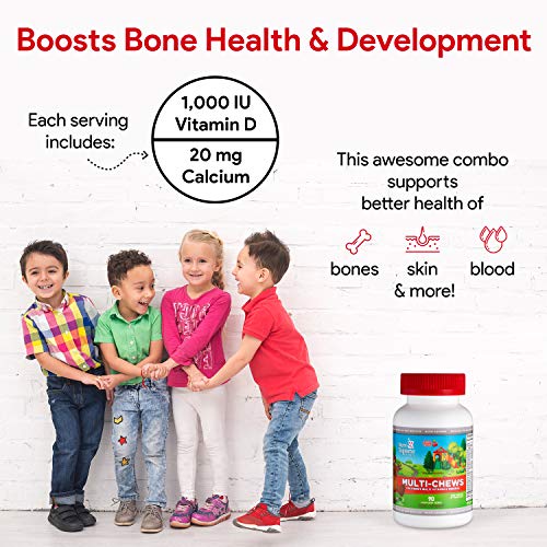 Presentación frontal gomitas multivitaminas Delicious Kids