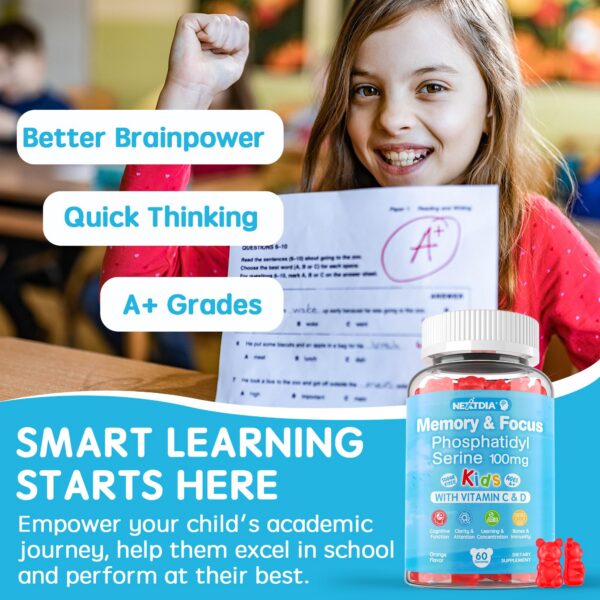 Version 1.0.0 Caja de gomitas Nextdia fosfatidilserina y vitamina c