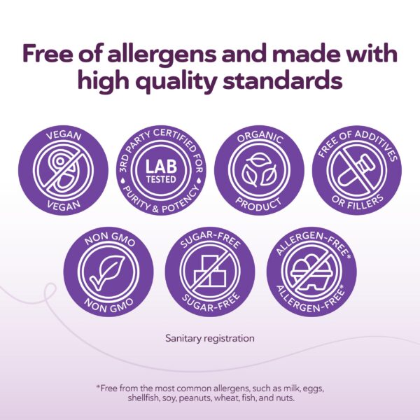 Presentación lateral Inositol FEM suplemento 9 en 1