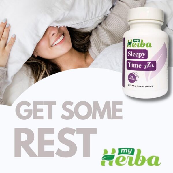 Version 1.0.0 Presentación MyHerba SleepyTime ZzZ suplemento sueño