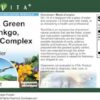 Presentación suplemento natural Ginseng Té Verde Ginkgo Ajo
