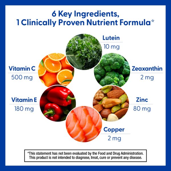 Etiqueta de PreserVision AREDS 2