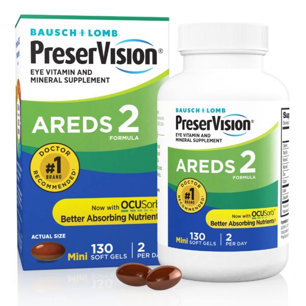 Version 1.0.0 PreserVision AREDS 2 Vitamina para los Ojos