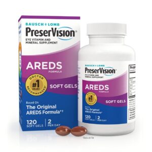 PreserVision AREDS softgels frente al frasco