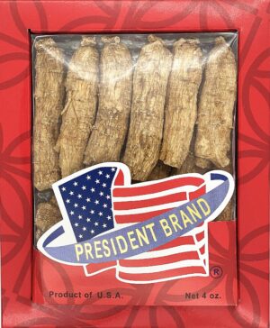 President Brand raíz de ginseng americano caja 4oz