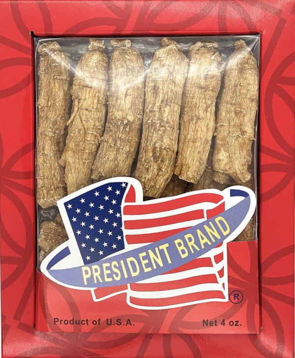 President Brand raíz de ginseng americano caja 4oz