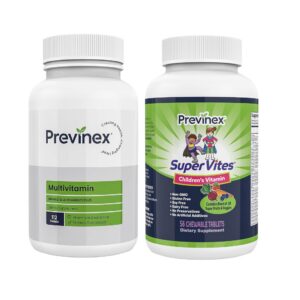 Version 1.0.0 Frasco de Previnex multivitaminas diarias