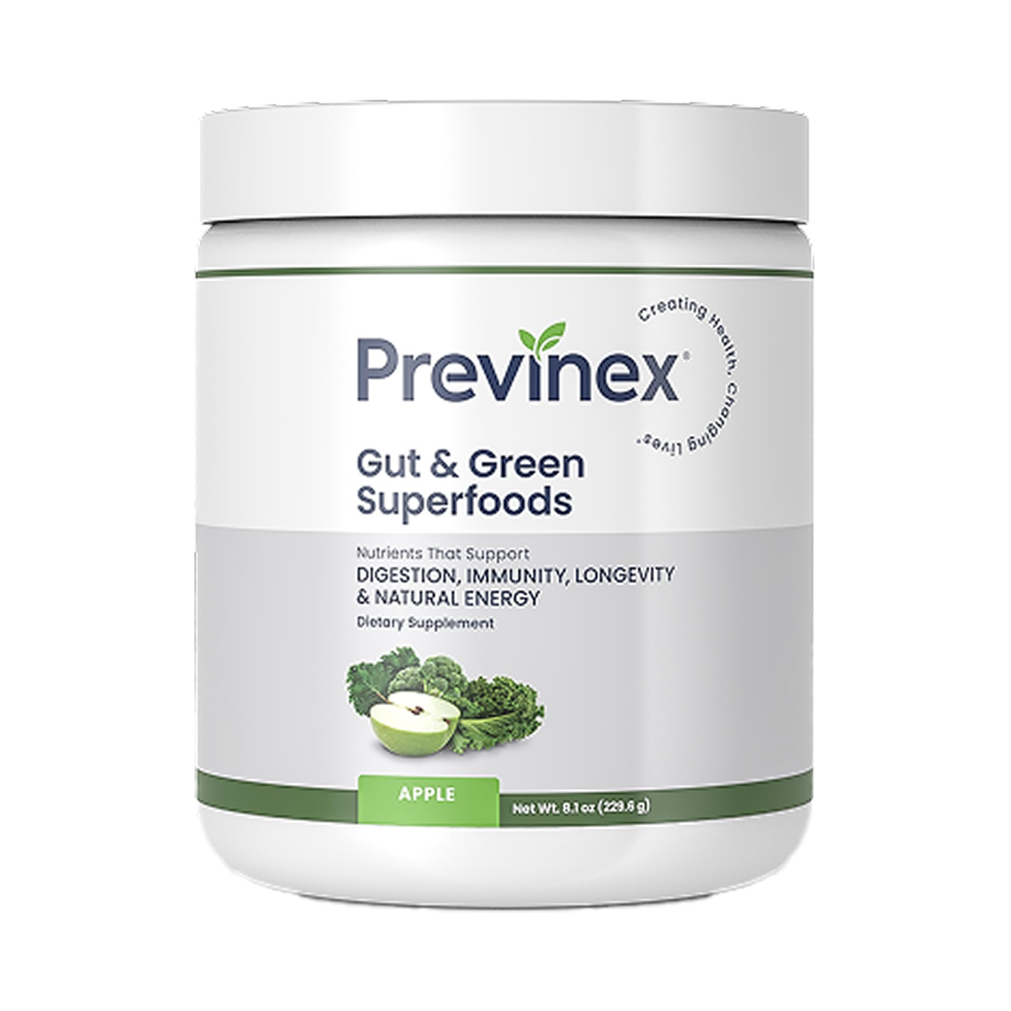 Previnex Gut & Green Organic Powder