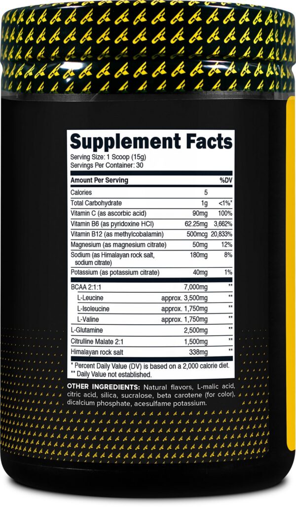 Frasco de Primaforce BCAA Powder