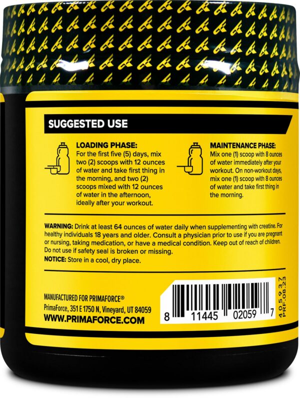 Frasco de Primaforce Creatine-X