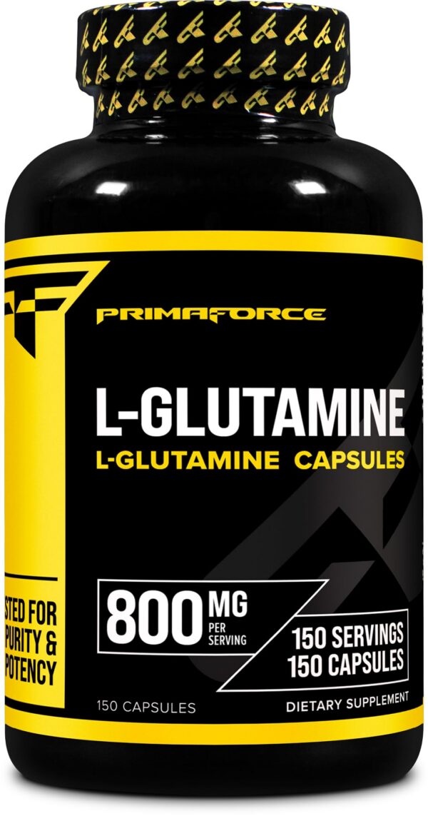Primaforce L-Glutamine cápsulas 800 mg frasco