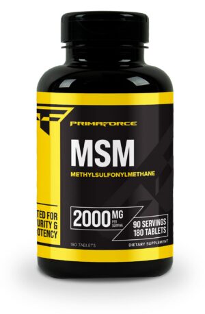 Tableta MSM Primaforce 2000 mg por porción