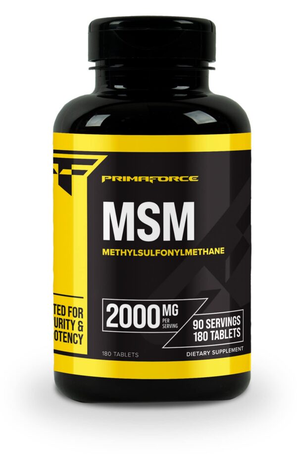 Tableta MSM Primaforce 2000 mg por porción