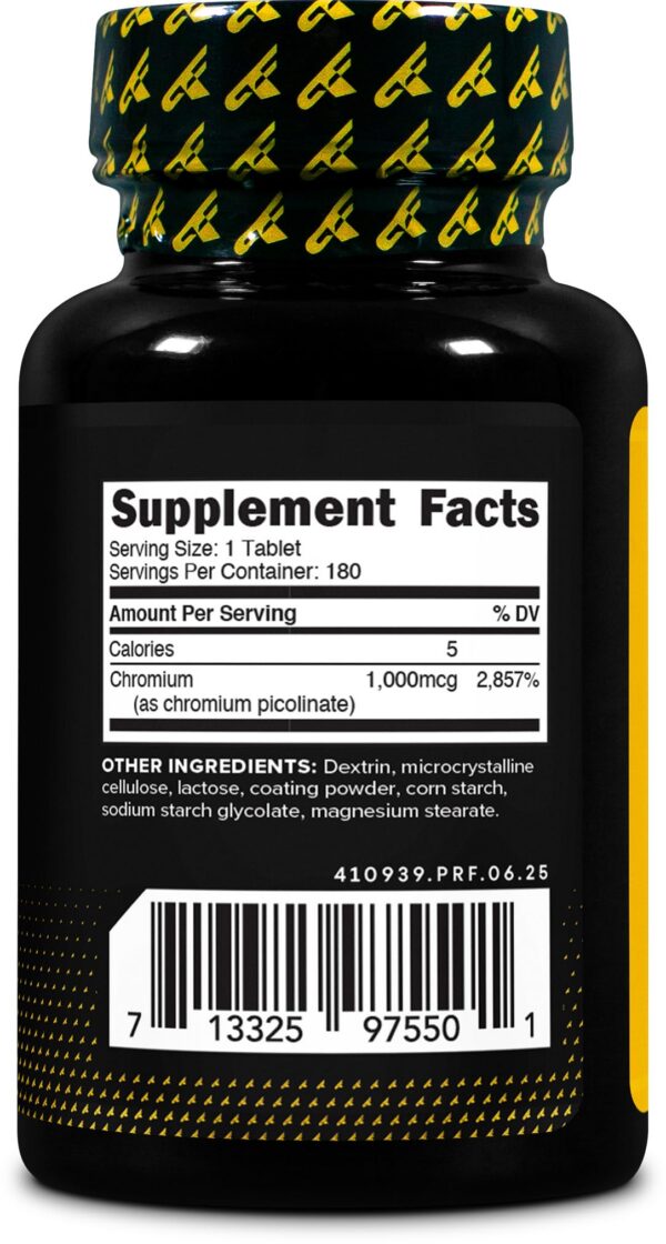 Frasco con etiqueta y certificados GMP