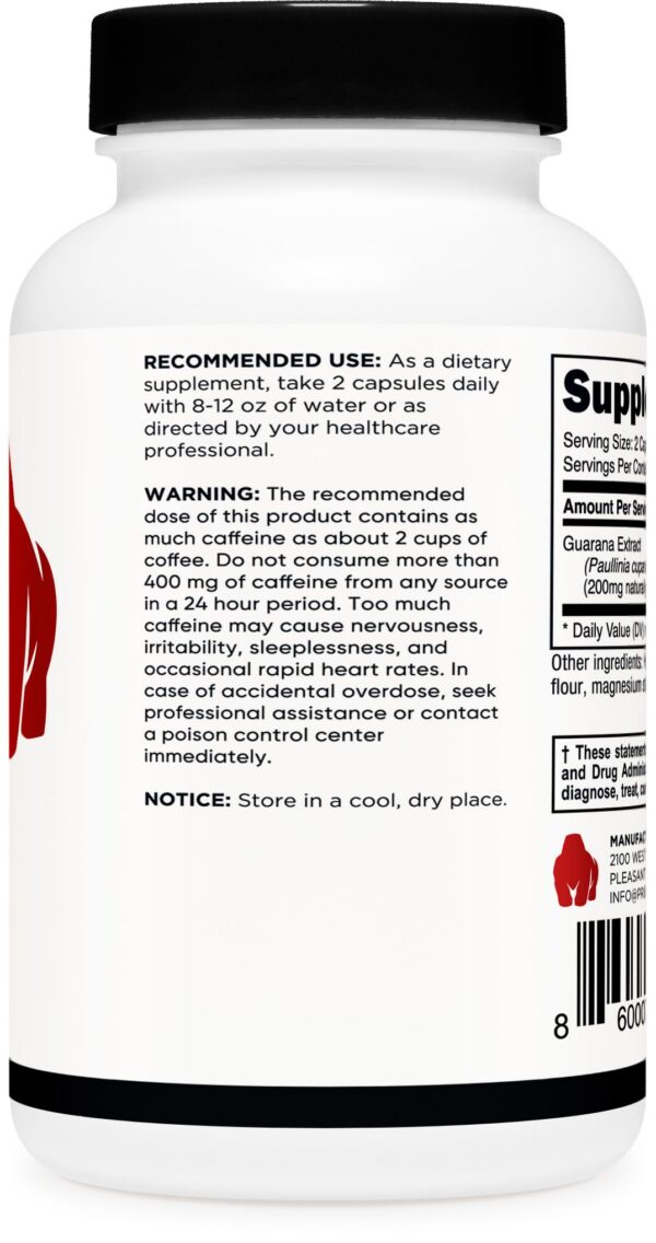 Primal Guaraná cápsulas naturales para energía y concentración