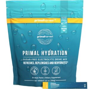 Frasco frontal de Primal Harvest Electrolitos Hydration