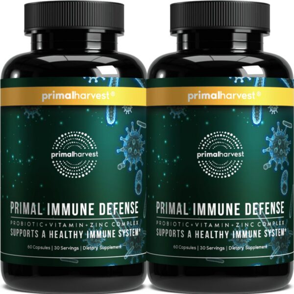 Primal Harvest Primal Immune Defense suplemento 10-en-1