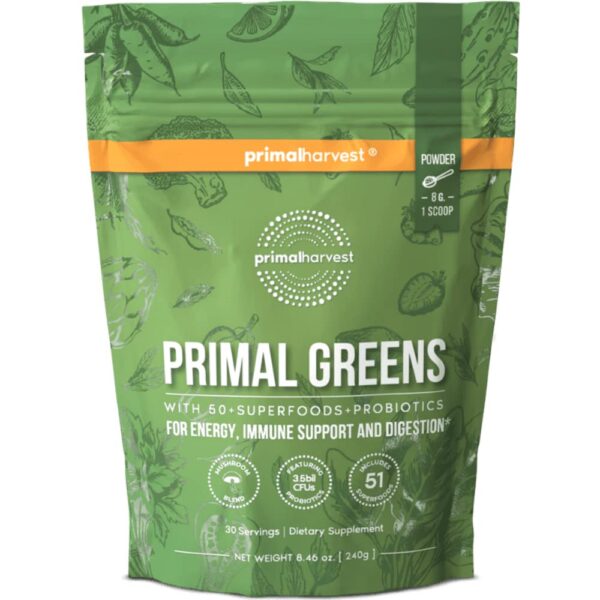 Caja de Primal Harvest Liver & Greens Powder