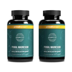 Frasco de magnesio Primal Harvest 310 mg