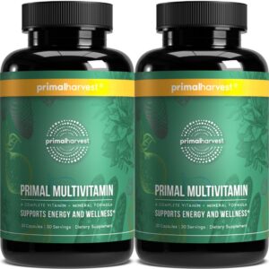 Frasco de multivitamínico de Primal Harvest