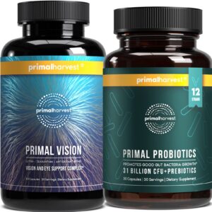Primal Harvest Probióticos y Visión – empaque frontal