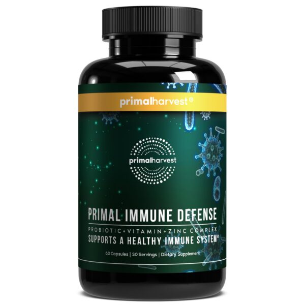 Primal Harvest suplemento inmunológico 10 en 1 con probióticos y vitaminas