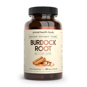 Frontal de la caja Burdock Root Primal Health Foods