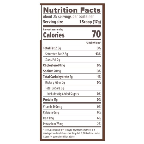 Frasco frontal de Primal Kitchen Chocolate Collagen Fuel