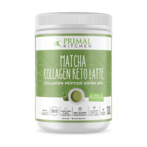 Version 1.0.0 Frente del empaque Primal Kitchen Matcha Collagen Keto Latte