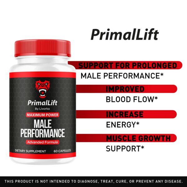Primal Lift suplemento natural 60 cápsulas cerca