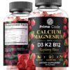 Frente del envase Prime Code Calcium Gummies 5 en 1
