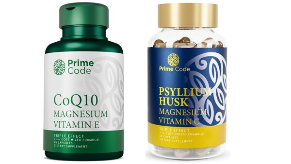 Version 1.0.0 Frasco Prime Code CoQ10 con magnesio glicinato