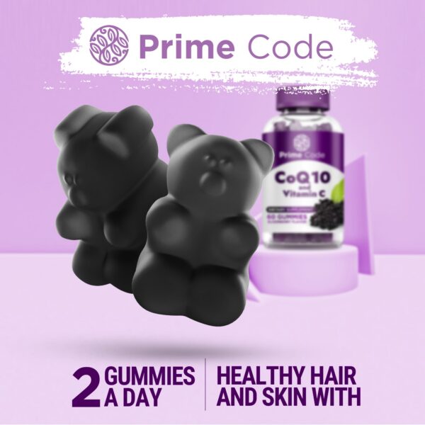 Gomitas Prime Code CoQ10 200 mg – uso diario