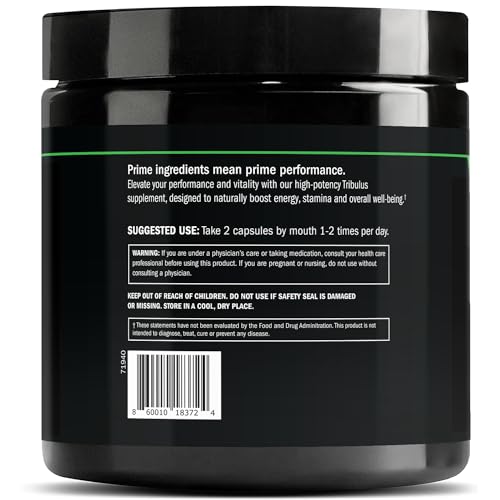 Prime Labs Tribulus Terrestris cápsulas suplementación para hombres