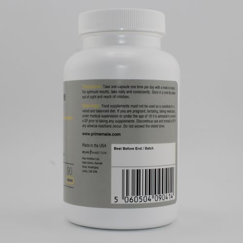 Version 1.0.0 Capsulas Prime Male D3 & K2 vitamina hombres activos