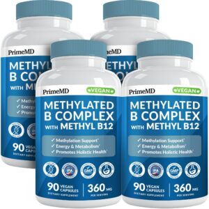 PrimeMD Methylated B Complex cápsulas frontales