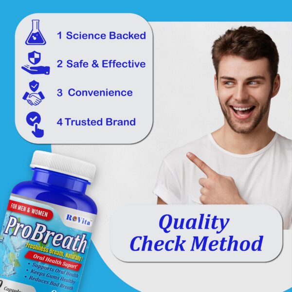 Primera plana producto ROVita probióticos dentales