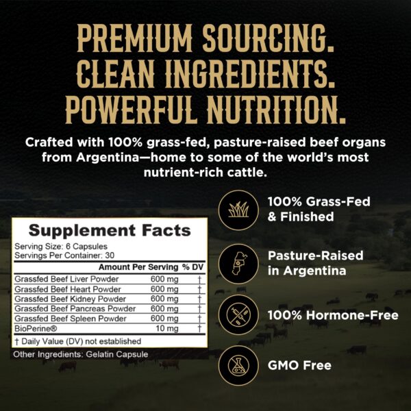 Detalle de Heart y órganos en la etiqueta