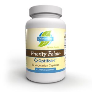 Priority Folate 30 cápsulas Priority One Vitamins