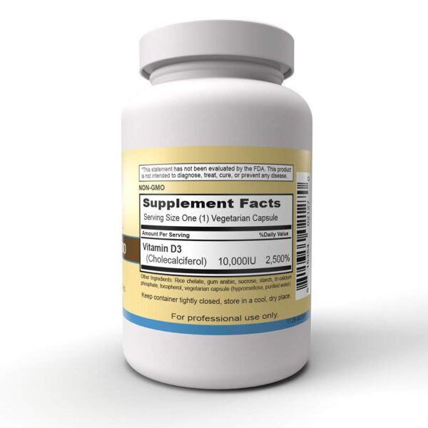 Version 1.0.0 Priority One vitaminas vitamina D3 frasco 90 cápsulas