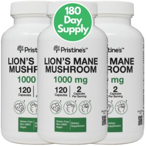 Version 1.0.0 PRISTINE'S Melena de León Suplemento 1000mg