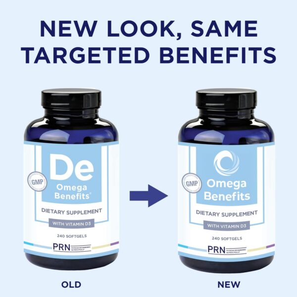 Etiqueta de producto PRN Omega 3