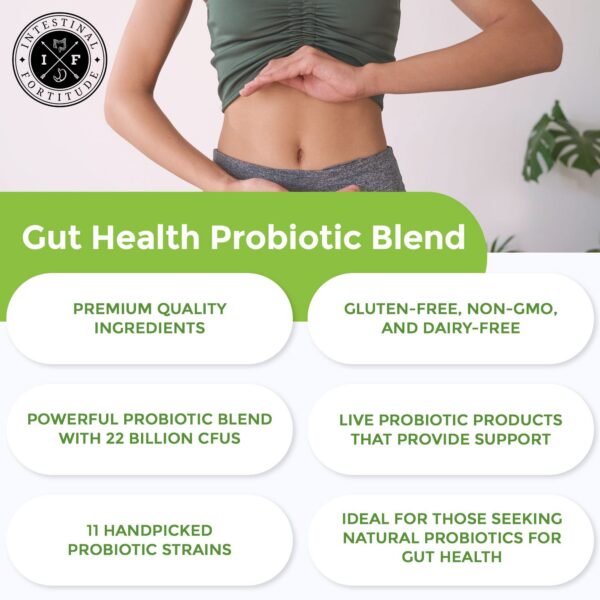 PRO-B11 probióticos Intestinal Fortitude sin gluten ni lactosa