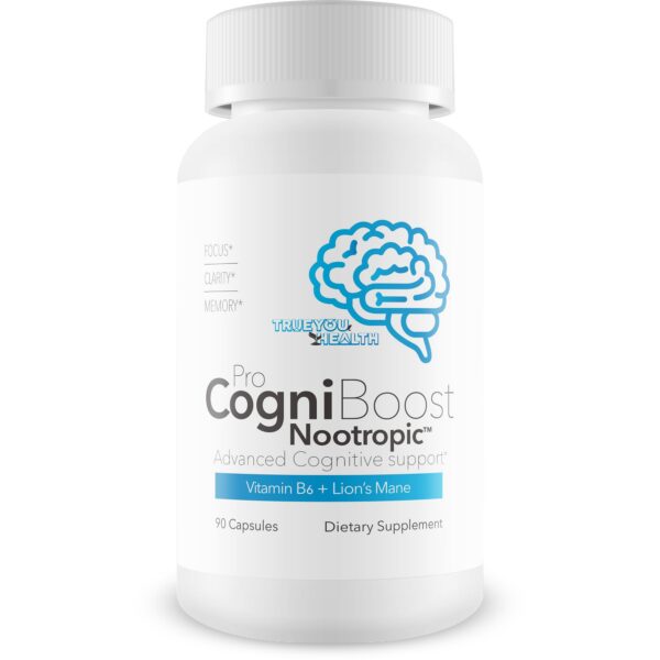 Pro Cogni Boost suplemento cerebral para memoria y claridad 90 cápsulas