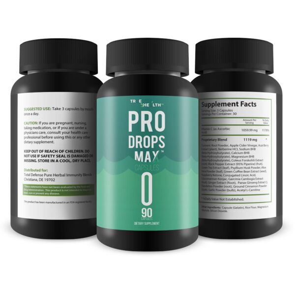 Cápsulas de Pro Drops Max