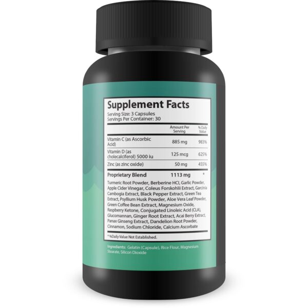 Etiqueta frontal de Pro Drops Max