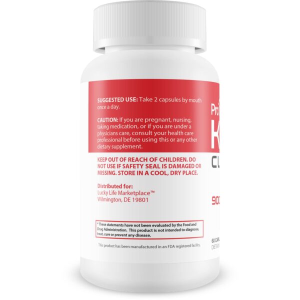 Pro Optiplex limpieza completa con ingredientes keto naturales