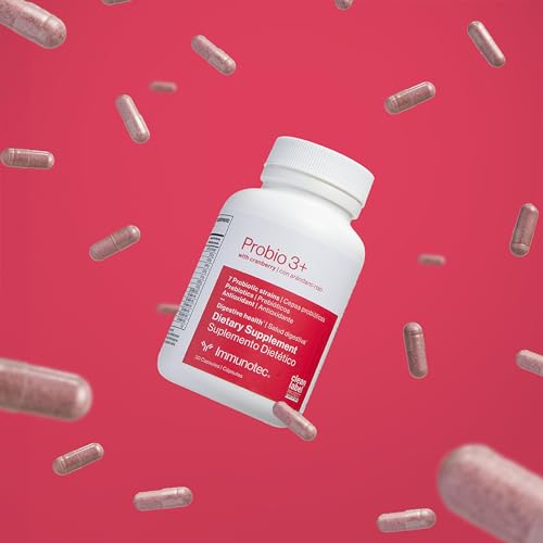 Version 1.0.0 Probio 3+ suplemento digestivo con prebióticos y probióticos Immunotec