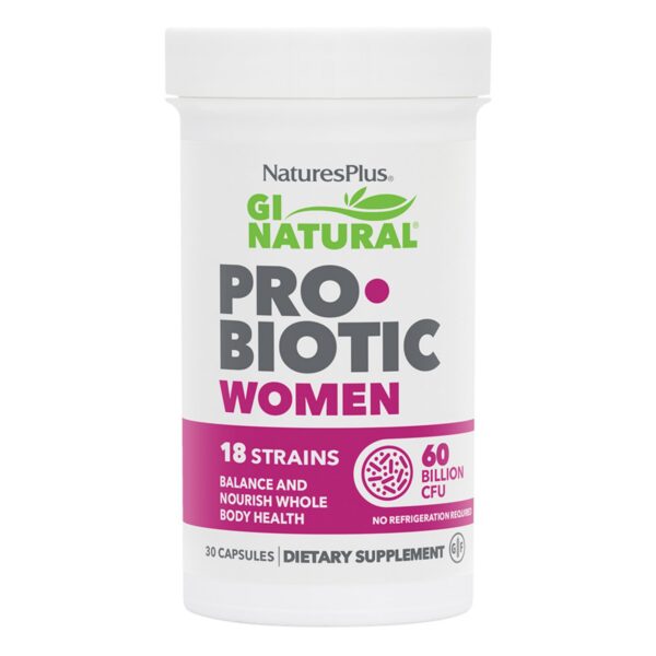 Probiotic Mujeres NaturesPlus en envase